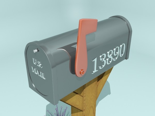 mailbox mail box max - Mailbox by christiano247